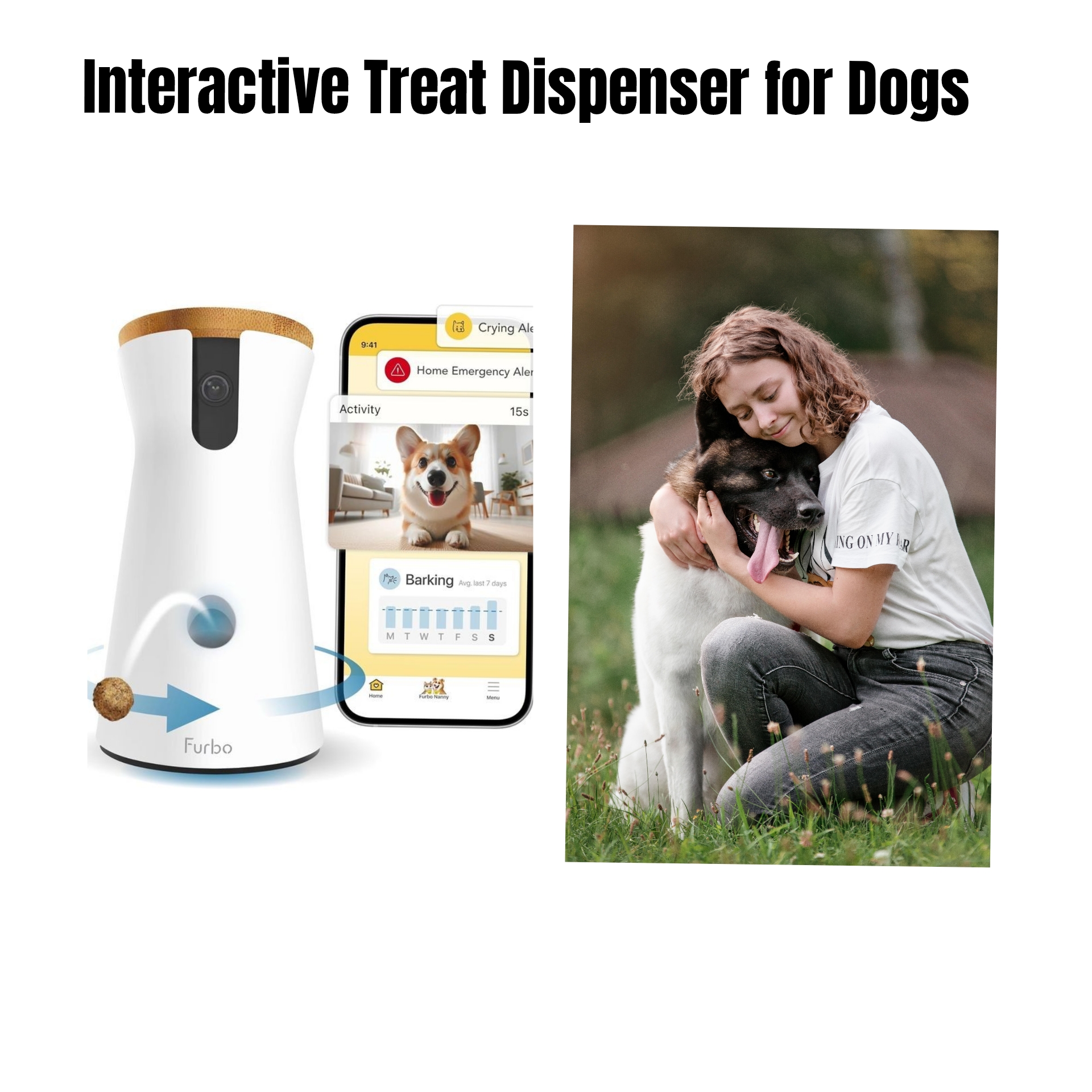  Interactive Treat Dispenser for Dogs